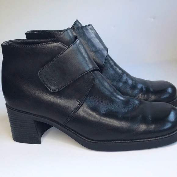 White Mountain Shoes - Butter Soft Black Leather Boots